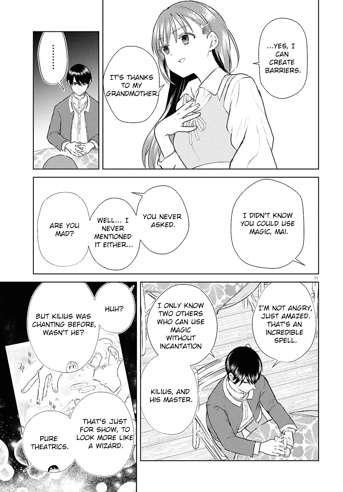 The Hideaway Café: The Mage by Accident and the Visiting Royal Secretary Chapter 9 Page 11